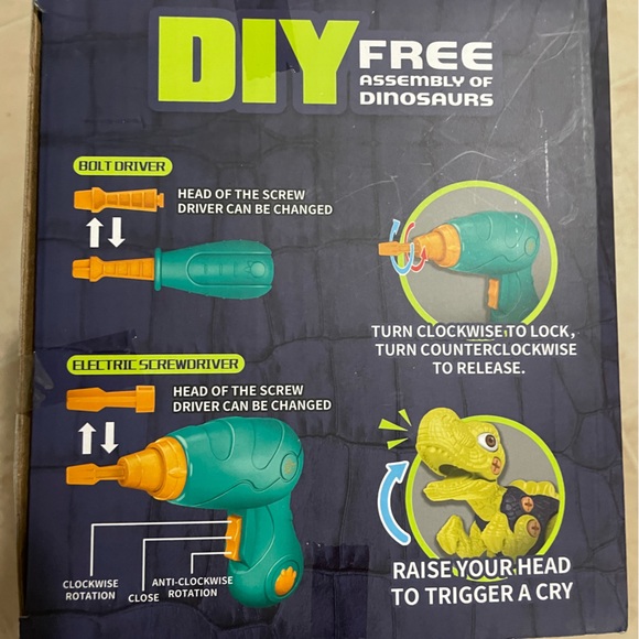 DIY building set dinosaurs play set - Picture 3 of 6